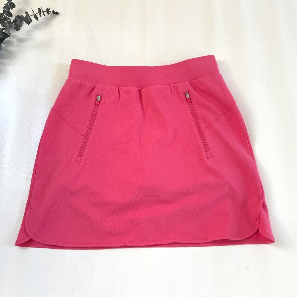 T by Talbots Skort Zip Pockets Skirt XSmall Tennis Golf Vacation Country Club XS